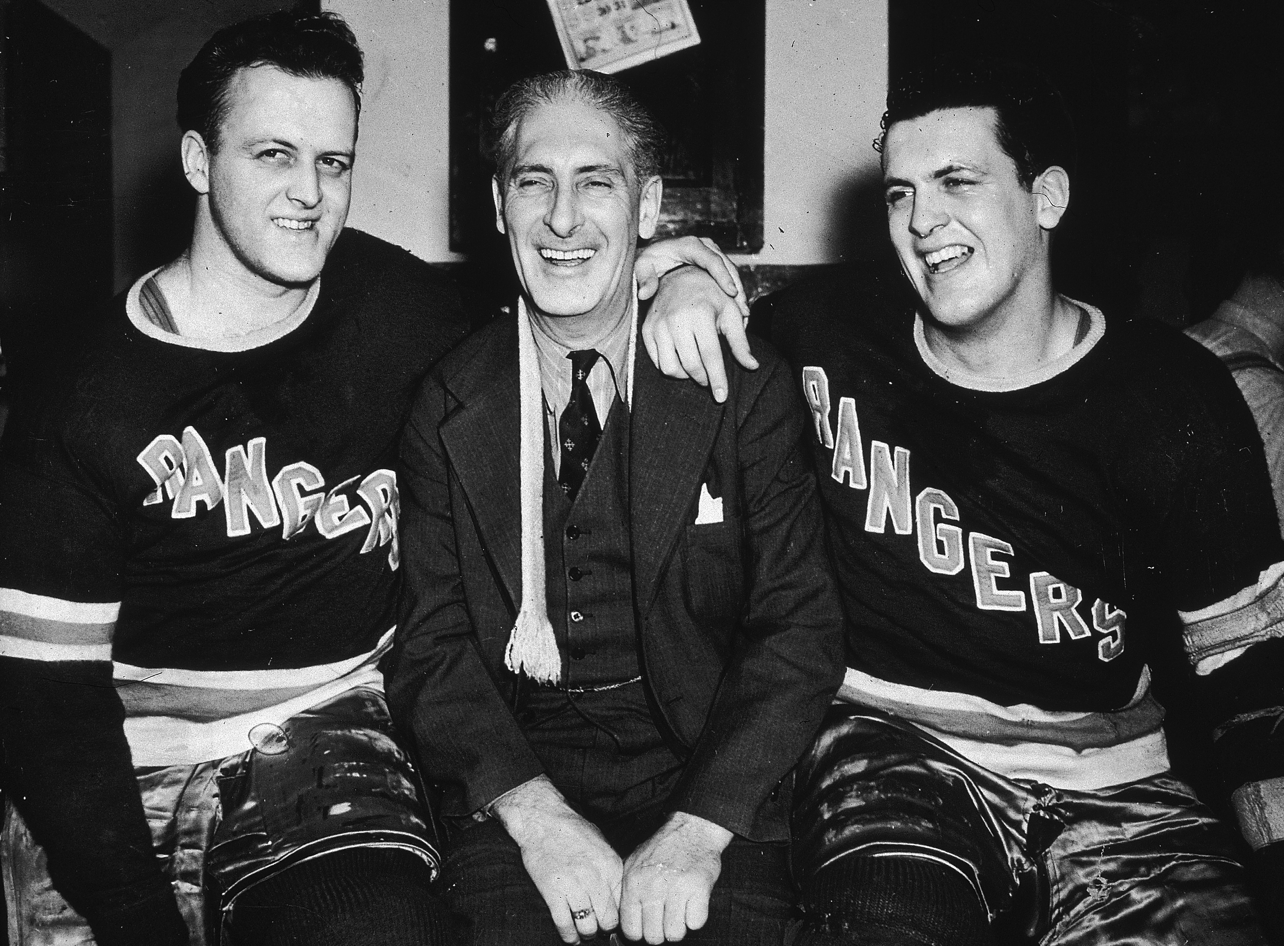 Rangers Family Lynn Muzz Lester Patrick 90th Anniversary 1940 Getty