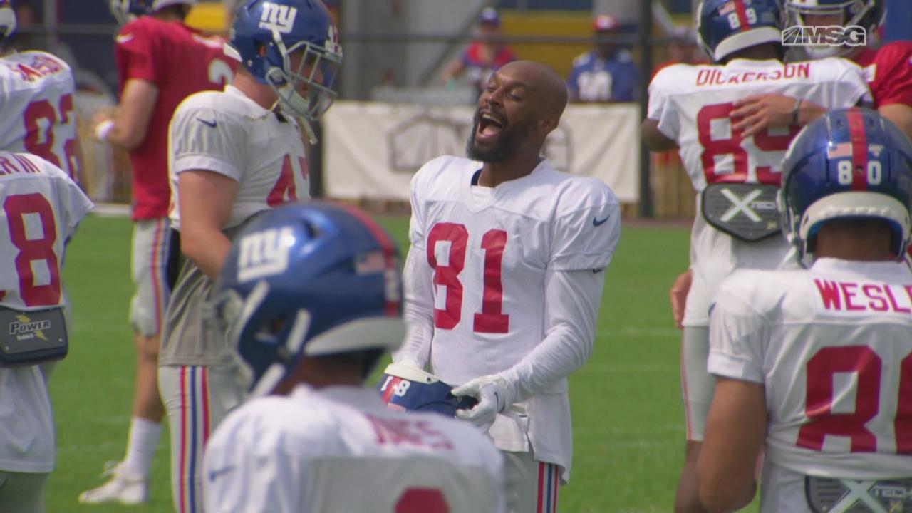 Russell Shepard Micd Up At Giants Training Camp